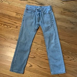 Star and Sparkle Levi Straight Leg Jeans